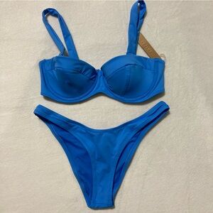 SKIMS Padded Underwire Strapless Bikini Set! S